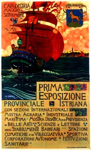 ORELL, Argio. 🇮🇹 Prima Esposizione Provinciale, Istriana, 1910.