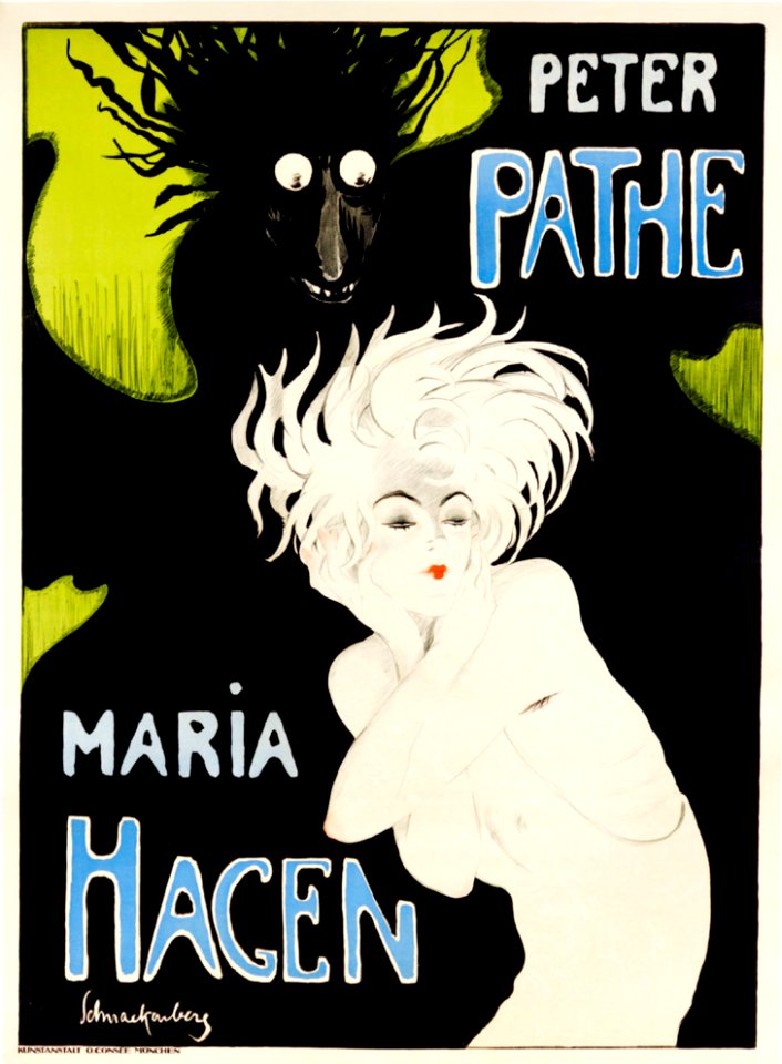 SCHNACKENBERG, Walter.  Peter Pathe, Maria Hagen, 1919.