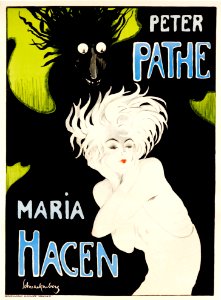 SCHNACKENBERG, Walter. Peter Pathe, Maria Hagen, 1919.. Free illustration for personal and commercial use.