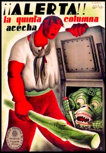 GALLUR LATORRE, Manuel. ¡¡Alerta!! La quinta columna acecha, 1937.