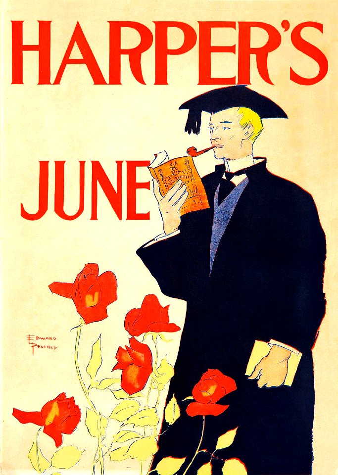 PENFIELD, Edward.  Harper’s June, 1895.