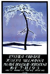 BROD, Hlavíckov. Výstava Obrazu Josefa Ullmanna, 1915.