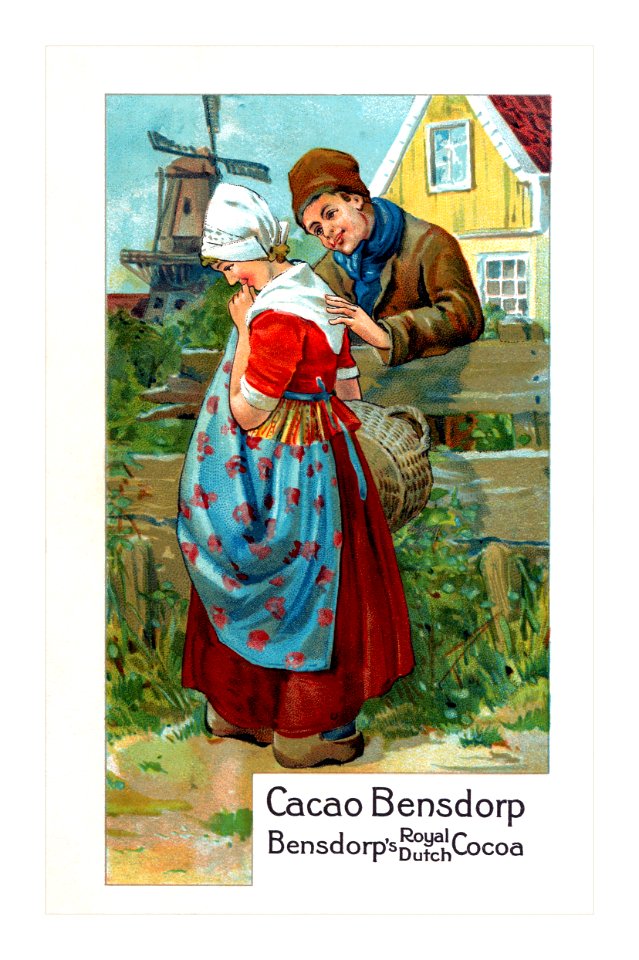 Bensdorp Royal Dutch Cocoa postcard