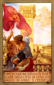 KAROLIS, Adolfo de (1874-1928).  VIII Esposizione Internazionale d'Arte, Venezia, 1909.