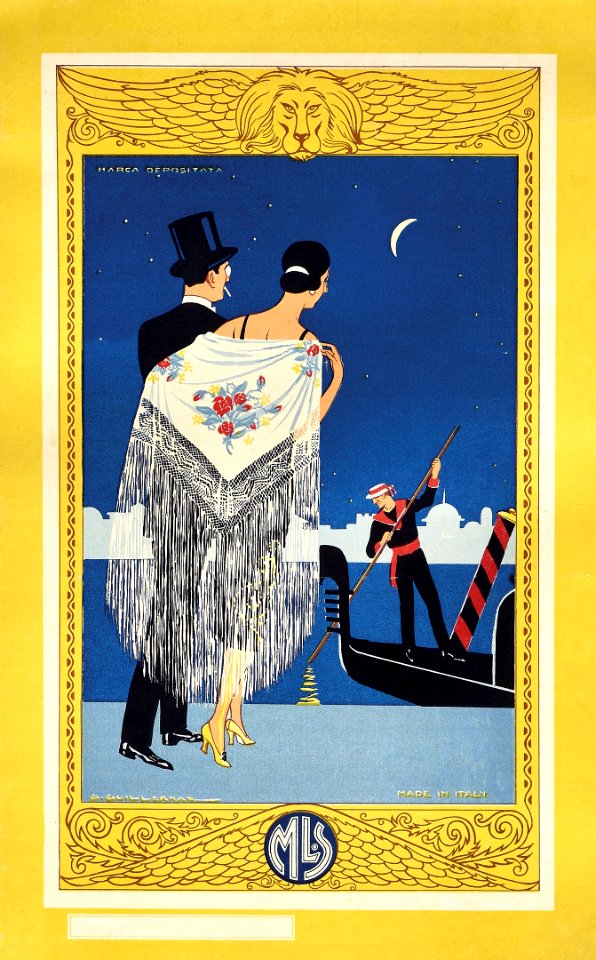 GUILLERMAZ, George.  MLS, Venice, c. 1920.