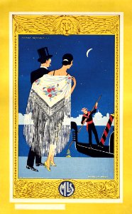 GUILLERMAZ, George.  MLS, Venice, c. 1920.