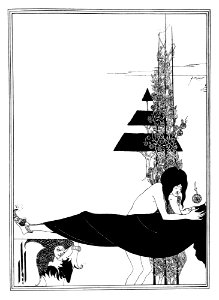 BEARDSLEY, Aubrey. A portfolio of Aubrey Beardsley's drawings illustrating Salomé by Oscar Wilde-5, 1907.