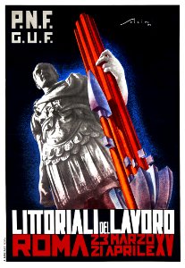 SALCINI.  Littoriali del lavoro, 1937.