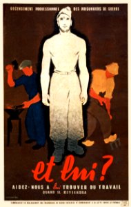 Et Lui? Aidez-Nous a lui trouver du travail, 1918