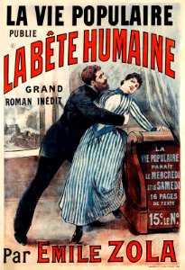 La Bête Humaine, par Émile Zola, 1890.