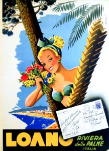 ROMOLI, Filippo.  Loano, Riviera delle Palme, c. 1952.