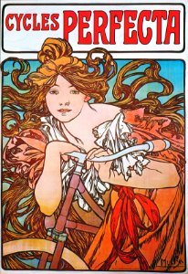 Alphonse Mucha - A27 Cycles Perfecta, c.1897.