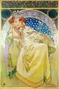 Alphonse Mucha - A59 Princezna Hyacinta, 1911.