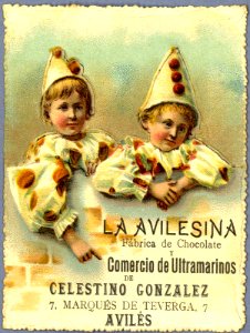 🇪🇸  Chocolate La Avilesina, Fábrica de Chocolate y Comercio de Ultramarinos, Avilés.