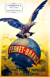 METLICOVITZ, Leopoldo.  Fernet Branca, Originators and Sole Proprietors, 1901.