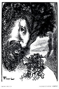 VIBERT, Pierre-Eugène (1875-1937).  ‘Faune fleuri’, “L'art décoratif”, 1903.