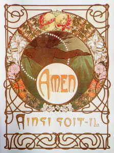 Alphonse Mucha - L23 Le Pater, 1899.