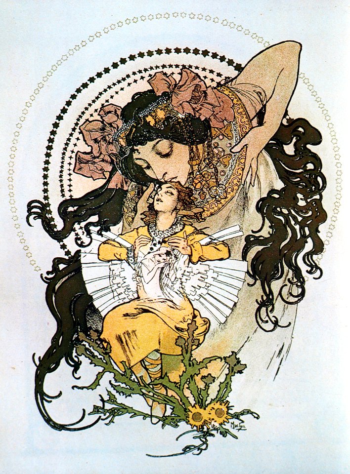 Alphonse Mucha - L11 Ilsee, Princesse De Tripoli, 1897.