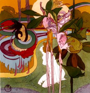 de FEURE, Georges.  La source du mal, 1894.