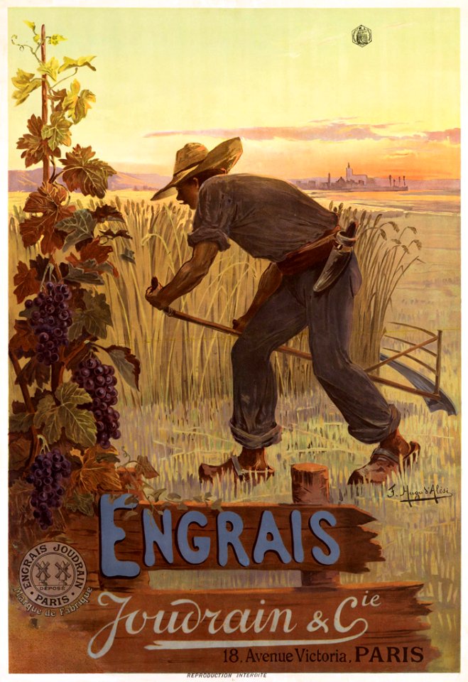 d'ALÉSI, F. Hugo. Engrais, Joudrain & Cie., 1898.