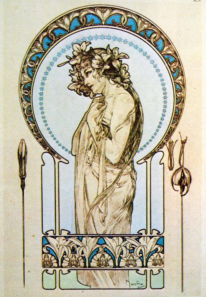 Alphonse Mucha - L31 Documents Décoratifs, 1902.