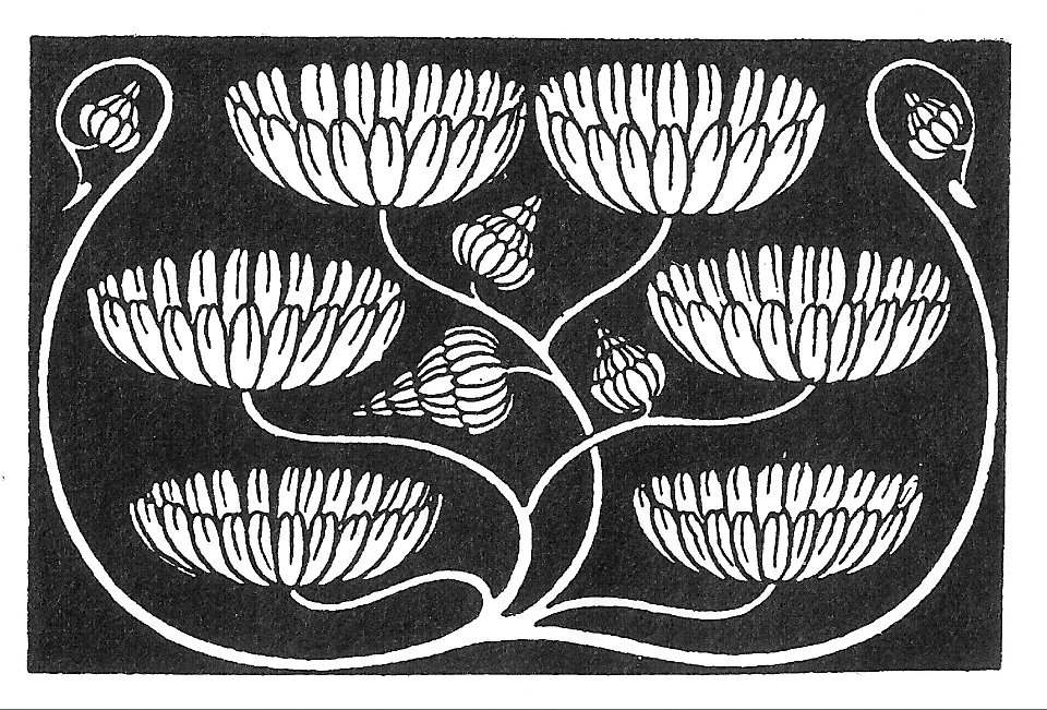 Aubrey Beardsley - Detail from the title page of "A Child of the Age"