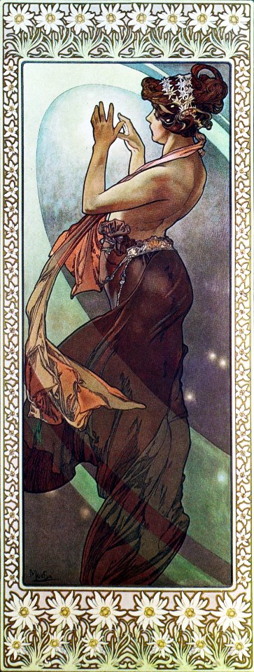 Alphonse Mucha - P47 L 'Etoile Polaire/Pole Star, 1902.
