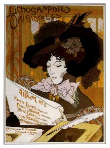 de FEURE, Georges.  Lithographies Originales, Album Nº 2, 1896.