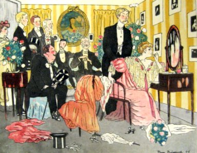 BRISSAUD, Pierre. La loge, 1906.