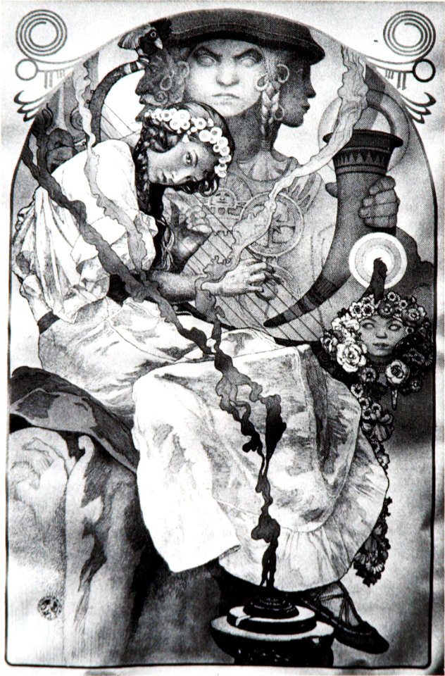 Alphonse Mucha - A71 Poster for The Slav Epic, 1928.