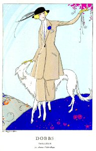 BLANCHE, E. Dobbs Tailleur, c. 1910s.. Free illustration for personal and commercial use.