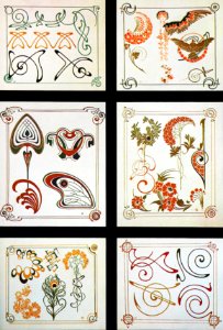 Alphonse Mucha - L29 Combinaisons Ornementales, 1901.