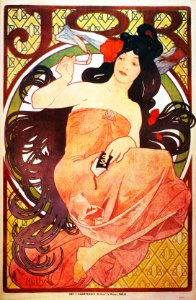 Alphonse Mucha - A36 Job, 1898.
