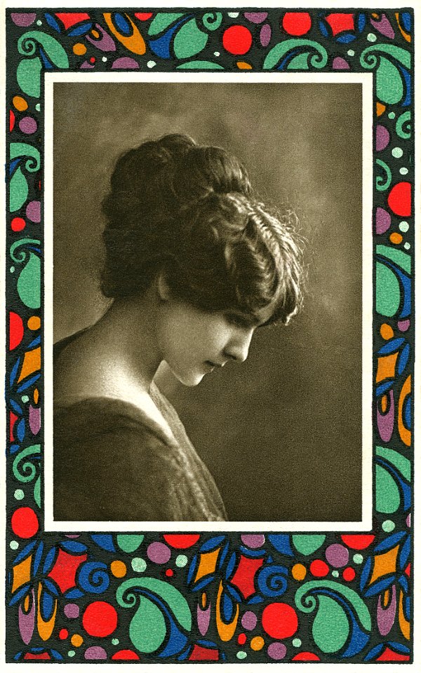 Austrian glamour postcard