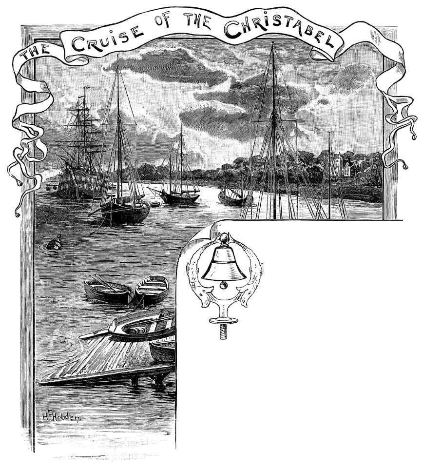 Illustration by HF Hobden for the series The Cruise Of The Christabel