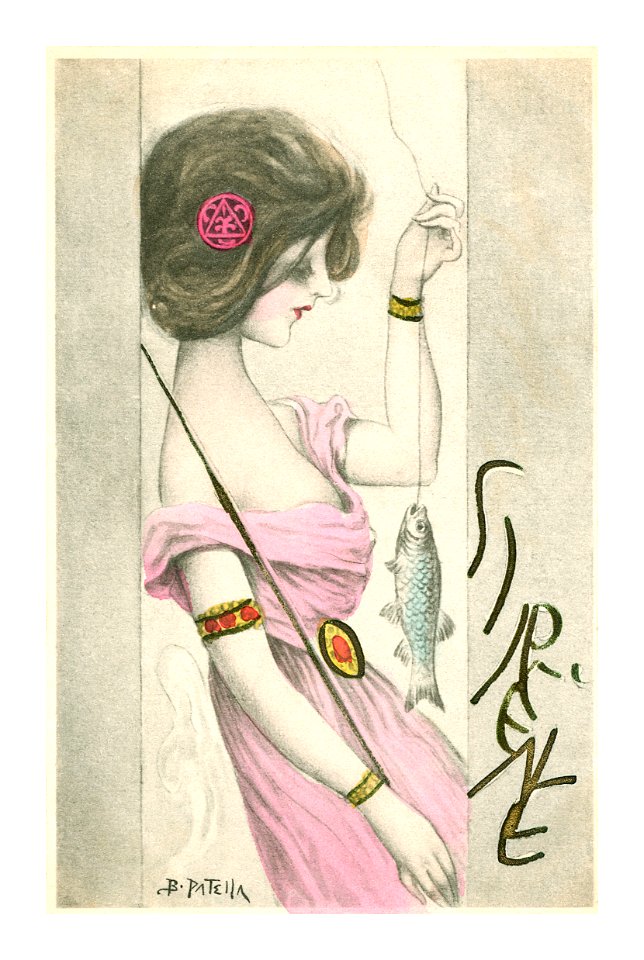 B Patella postcard