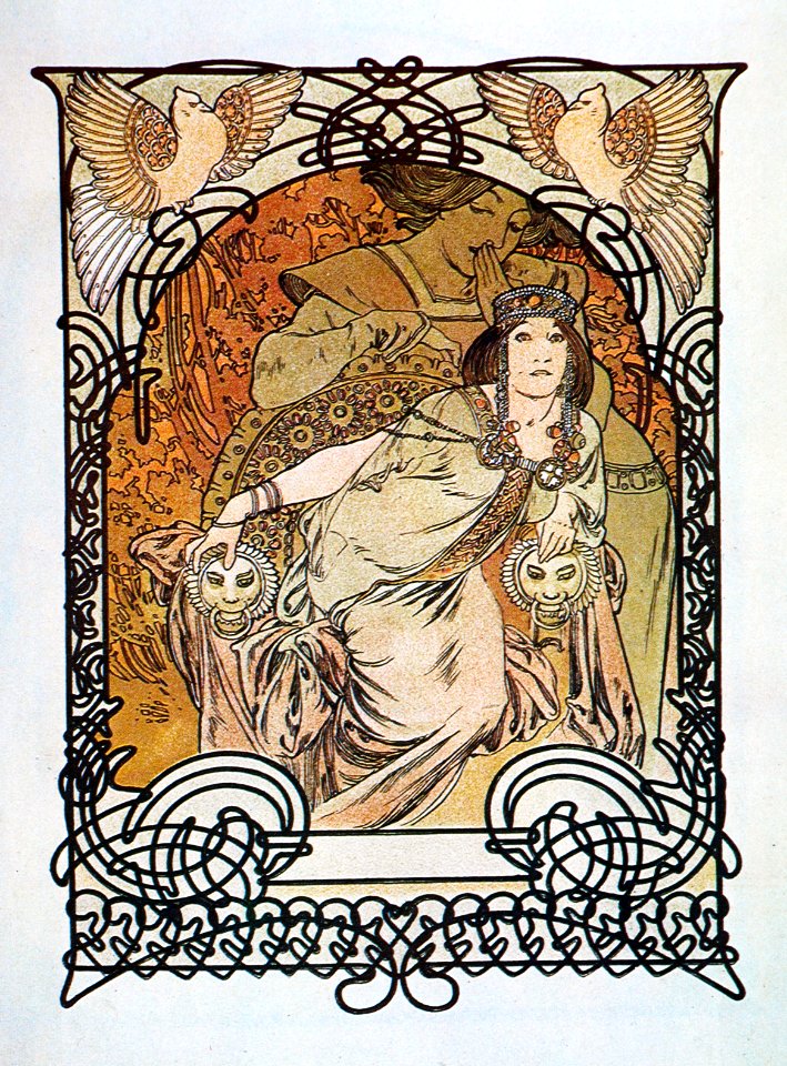 Alphonse Mucha - L11 Ilsee, Princesse De Tripoli, 1897.