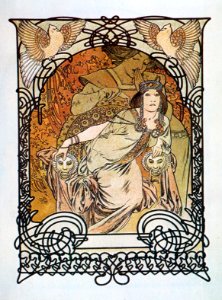 Alphonse Mucha - L11 Ilsee, Princesse De Tripoli, 1897.