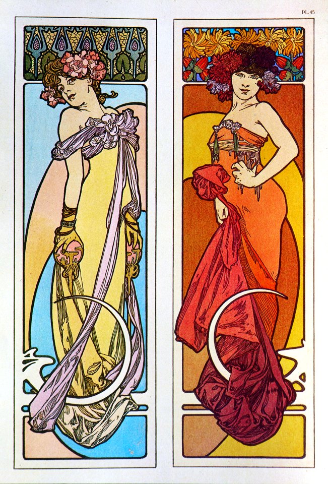 Alphonse Mucha - L31 Documents Décoratifs, 1902.