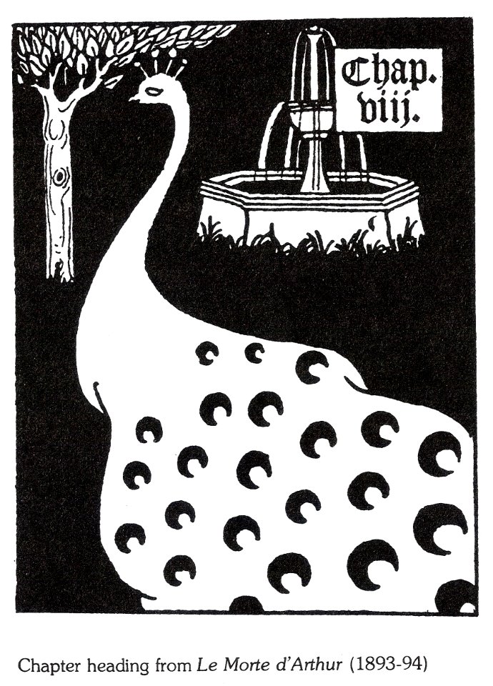 Chapter heading from Le Morte d'Arthur