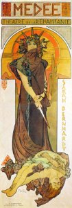 Alphonse Mucha - A33 Medee, 1898.