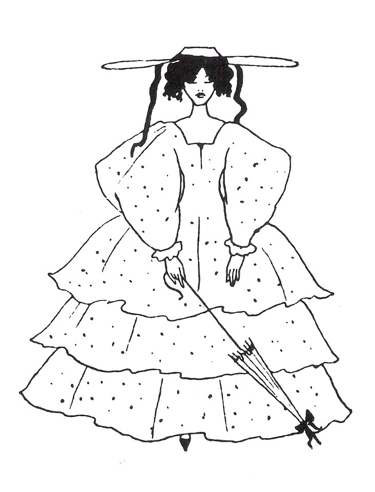 Aubrey Beardsley - Illustration from Bon Mots Of Foote And Hook