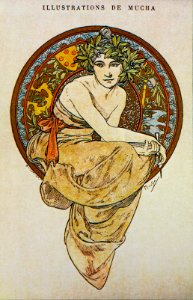 Alphonse Mucha - L25 Clio, 1900.