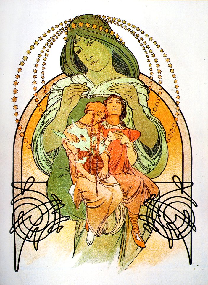 Alphonse Mucha - L11 Ilsee, Princesse De Tripoli, 1897.