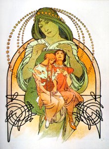 Alphonse Mucha - L11 Ilsee, Princesse De Tripoli, 1897.