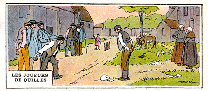 les joueurs de quilles
