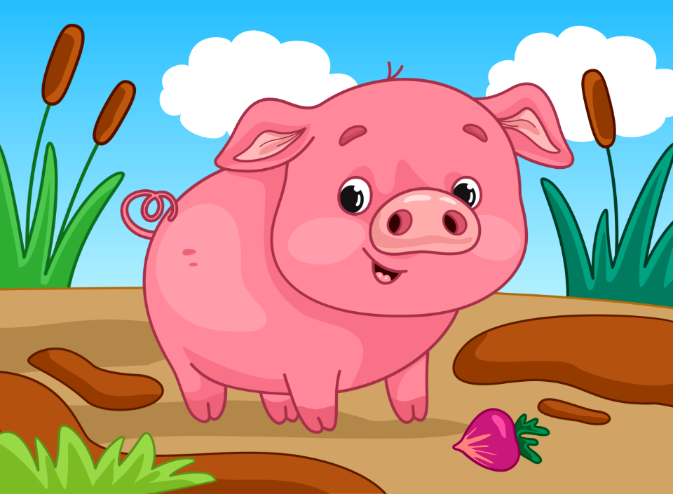 Pig - Free Stock Illustrations | Creazilla