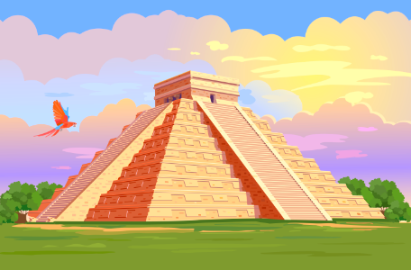 Pyramid. Free illustration for personal and commercial use.