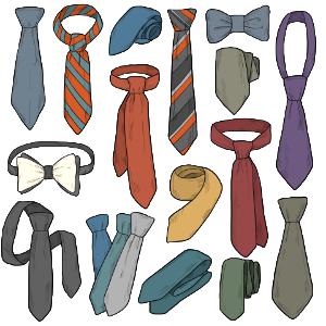 Tie. Free illustration for personal and commercial use.