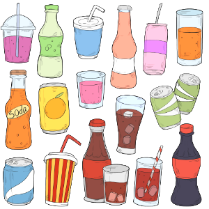 Soda. Free illustration for personal and commercial use.